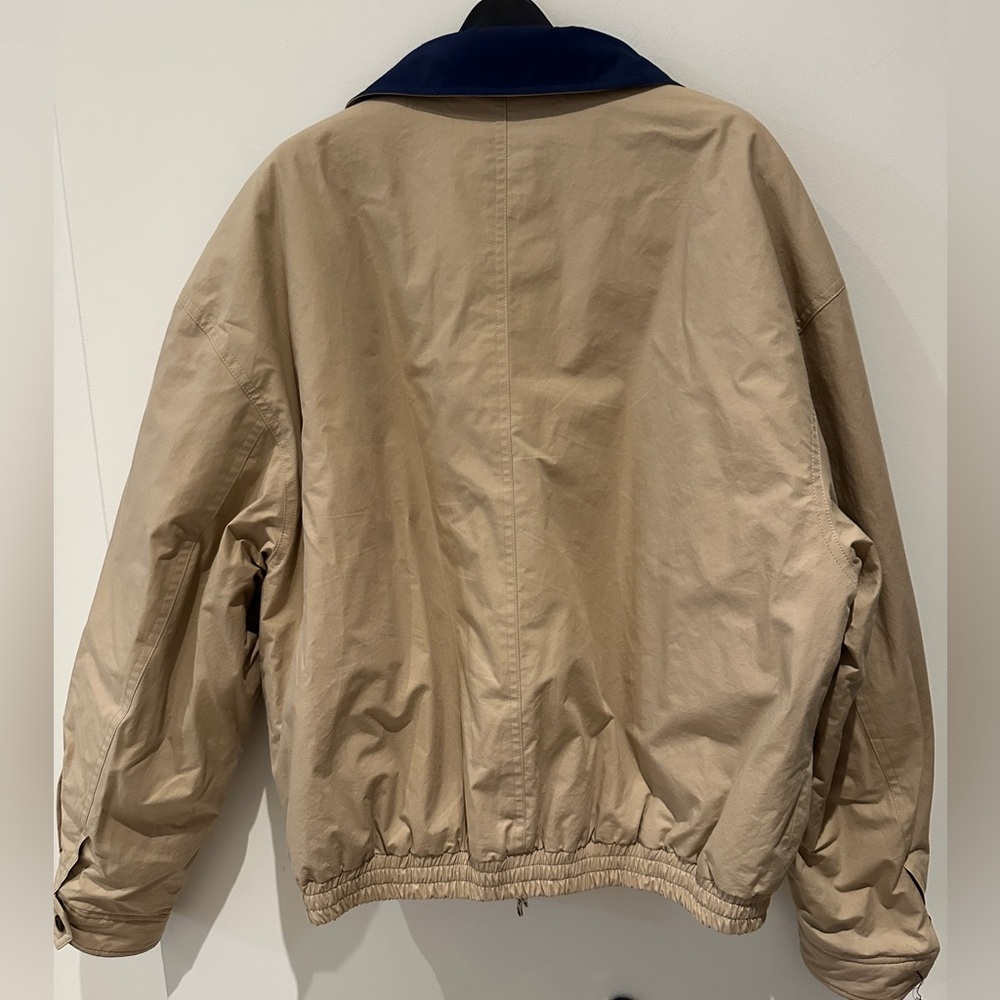 NWOT- EN OR Reversible Beige and Navy Jacket - Picture 4 of 8